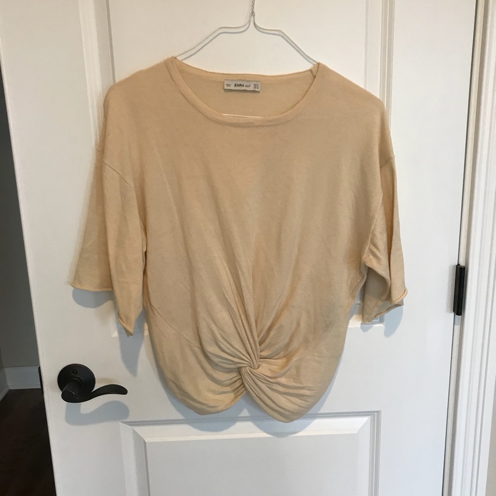 Zara Gathered Waist Top